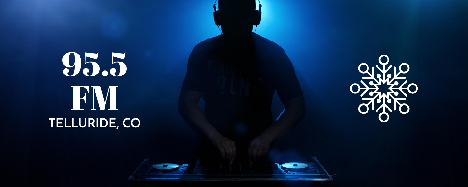 DJ - blue lights - 95.5 FM